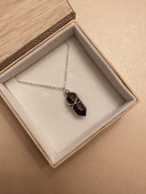 AMETHYST CRYSTAL NECKLACE