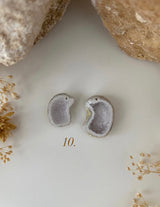 DRUZY AGATE GEODE SET