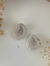 DRUZY AGATE GEODE SET