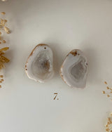 DRUZY AGATE GEODE SET