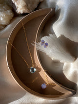 TANZANITE WRAP STUDS