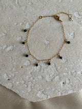 BLACK ONYX DROP BRACELET