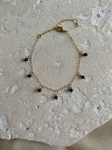 BLACK ONYX DROP BRACELET