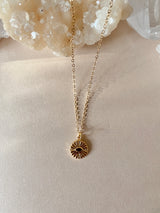 I AM SAFE EVIL EYE NECKLACE