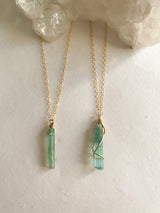TOURMALINE WAND NECKLACE
