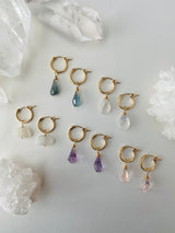 RAINBOW MOONSTONE PEAR BRIOLETTE