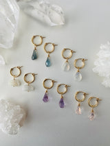 GEMSTONE BRIOLETTE DROP SET