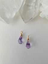 LAVENDER AMETHYST BRIOLETTE DROP