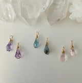 MOSS AQUMARINE BRIOLETTE DROP