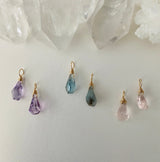 LAVENDER AMETHYST BRIOLETTE DROP