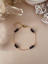 BLACK ONYX OVAL BRACELET