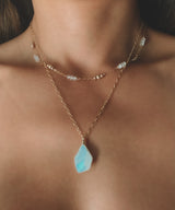 RAINBOW MOONSTONE NECKLACE