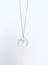 CRESCENT MOON & STAR NECKLACE