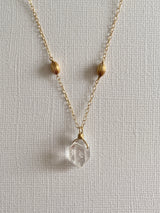 HERKIMER DIAMOND PENDANT NECKLACE