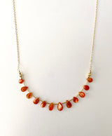 GOLDEN GLOW SUNSTONE NECKLACE