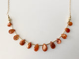 GOLDEN GLOW SUNSTONE NECKLACE