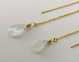 RAINBOW MOONSTONE THREADERS