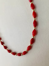 RED CORAL NECKLACE