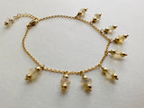 ETHIOPIAN OPAL DROP ANKLET