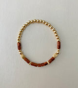 COURAGE GOLDSTONE BRACELET SET
