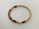 COURAGE GOLDSTONE BRACELET SET