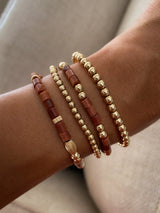 COURAGE GOLDSTONE BRACELET SET