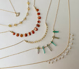 OPAL EVIL EYE NECKLACE