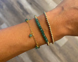 BIRTHSTONE DROP BRACELET