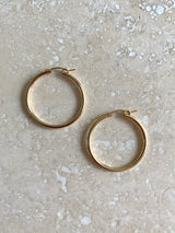 CLASSIC GOLD TUBE HOOPS