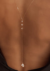 HERKIMER DIAMOND BACKDROP NECKLACE