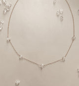 HERKIMER ROSARY NECKLACE