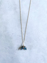 LABRADORITE MOON NECKLACE