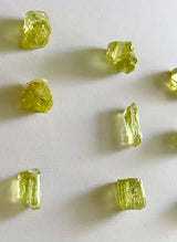 GOLDEN APATITE CRYSTALS
