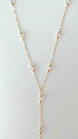 PURE LIGHT LARIAT NECKLACE