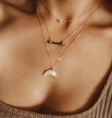 TOURMALINE WAND NECKLACE