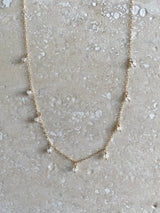 GEMSTONE DROP NECKLACE