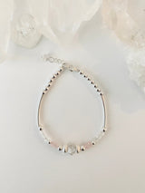 LIVE IN LOVE BIRTHSTONE BRACELET