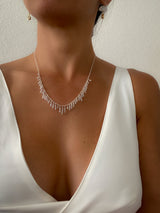 GEMSTONE SHAKER NECKLACE