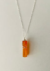 CARNELIAN CRYSTAL NECKLACE