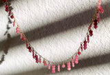 GEMSTONE SHAKER NECKLACE