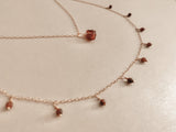 GEMSTONE DROP NECKLACE