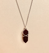 AMETHYST CRYSTAL NECKLACE