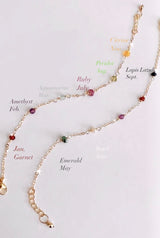 ROSARY BIRTHSTONE BRACELET