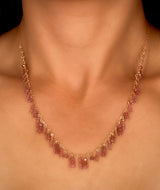 GEMSTONE SHAKER NECKLACE