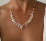 GEMSTONE SHAKER NECKLACE