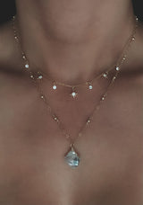 SMOKY HERKIMER DIAMOND NECKLACE