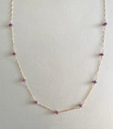 GEMSTONE ROSARY CHAIN