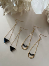 BLACK ONYX CHANDELIER DROPS