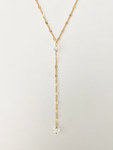 DIVINE LIGHT LARIAT NECKLACE