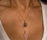 RAW AMETHYST NECKLACE